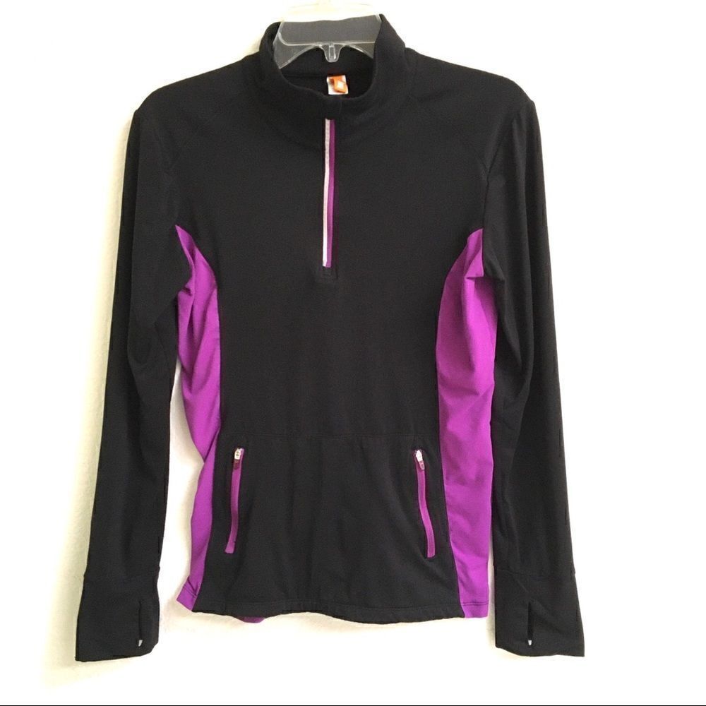 Lucy pullover 3/4 zip jacket/sweatshirt M